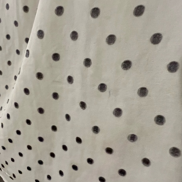 {{ J.Crew Polka Dot Ruffle Blouse }} - Picture 8 of 8